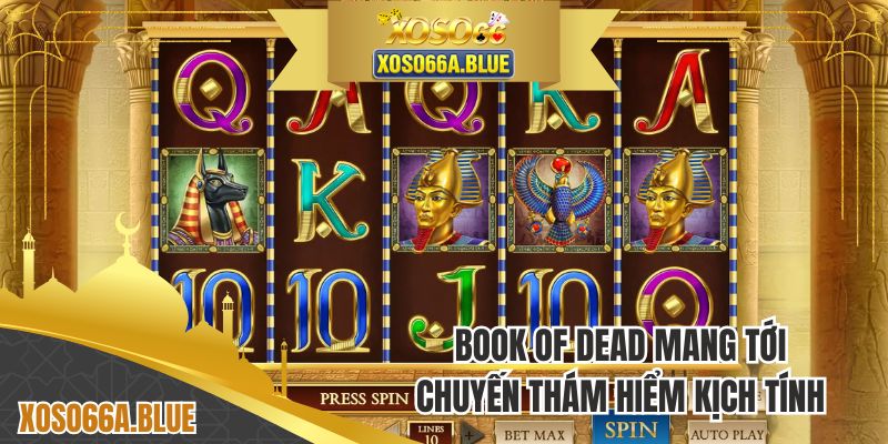 Book of Dead mang tới chuyến thám hiểm kịch tính